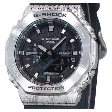 Casio G-Shock Analog Digital Grunge Camouflage Series Grey Dial Quartz GM-2100GC-1A 200M herreur