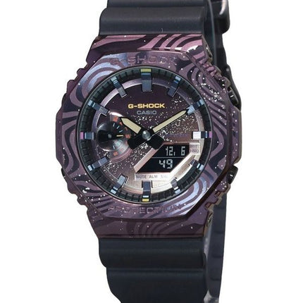 Casio G-Shock Milky Way Galaxy Limited Edition Multicolor Dial Quartz GM-2100MWG-1A 200M herreur