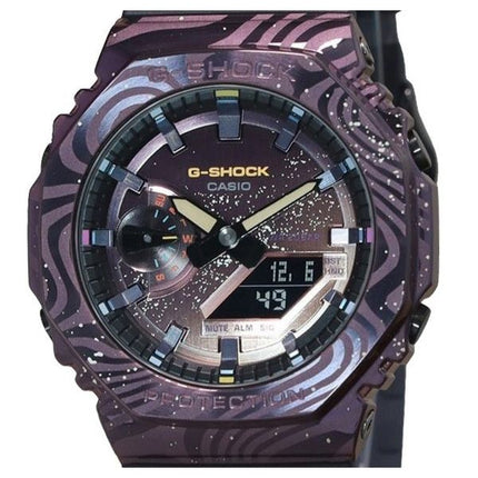 Casio G-Shock Milky Way Galaxy Limited Edition Multicolor Dial Quartz GM-2100MWG-1A 200M herreur