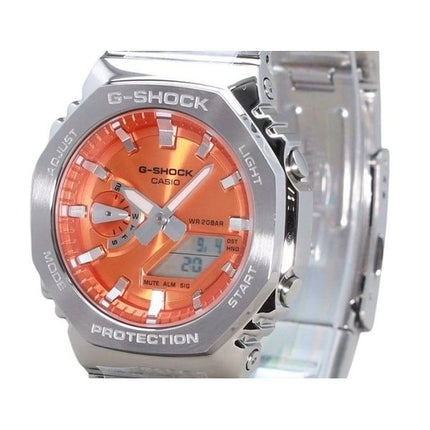 Casio G-Shock G-Steel Analog Digital Orange Urskive Quartz GM-2110D-4A 200M herreur