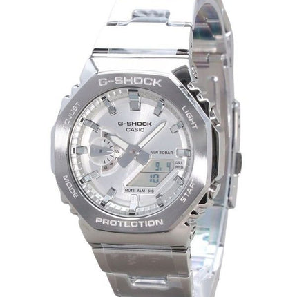 Casio G-Shock G-Steel Analog Digital Silver Dial Quartz GM-2110D-7A 200M herreur