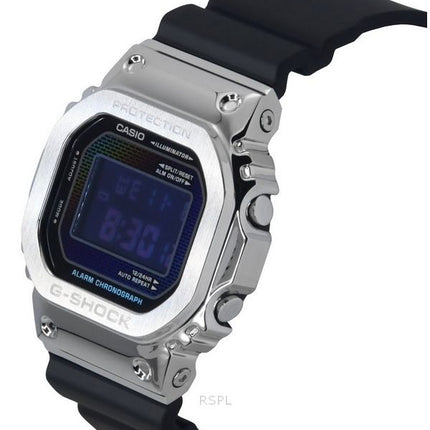 Casio G-Shock G-Steel Digital Rainbow Murstensvæg Flerfarvet Urskive Quartz GM-5600RW-1 200M herreur