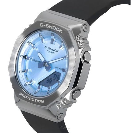 Casio G-Shock Analog Digital Bio-baseret harpiksrem Lyseblå Urskive Quartz GM-S2110-2A 200M dameur