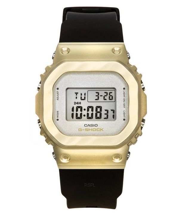 Casio G-Shock Digital Resin Rem Quartz GM-S5600BC-1 200M dameur