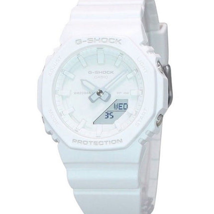 Casio G-Shock Analog Digital Resin Rem White Dial Quartz GMA-P2100-7A 200M dameur