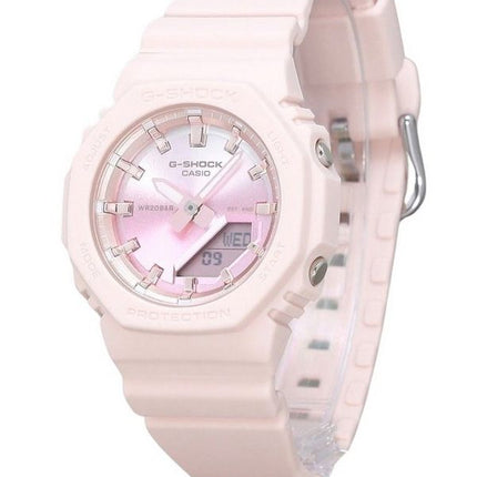 Casio G-Shock Analog Digital Sunset Glow Series Bio-baseret harpiksrem Pink Urskive Quartz GMA-P2100SG-4A 200M dameur