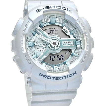 Casio G-Shock analog digital biobaseret harpiksrem Blue Dial Quartz GMA-S110ST-2A 200M dameur