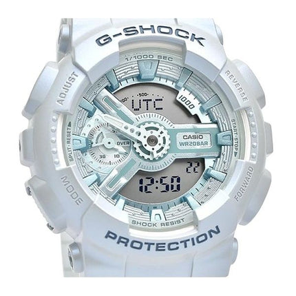 Casio G-Shock analog digital biobaseret harpiksrem Blue Dial Quartz GMA-S110ST-2A 200M dameur