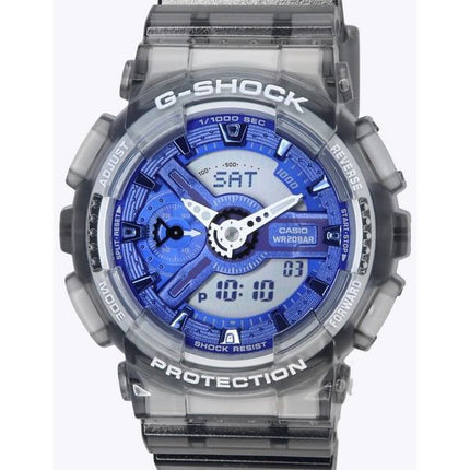 Casio G-Shock Analog Digital Blue Dial Quartz GMA-S110TB-8A 200M dameur