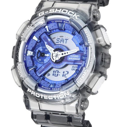 Casio G-Shock Analog Digital Blue Dial Quartz GMA-S110TB-8A 200M dameur