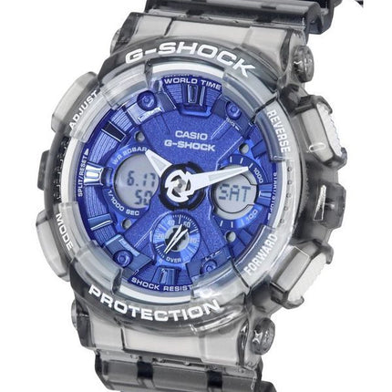 Casio G-Shock Translucent Grey Analog Digital Quartz GMA-S120TB-8A 200M dameur