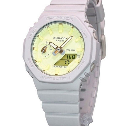 Casio G-Shock Nature&#39,s Color Series Analog Digital Yellow Dial Quartz GMA-S2100NC-4A 200M dameur