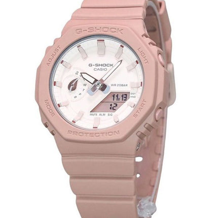 Casio G-Shock Nature&#39,s Color Series Analog Digital Bio-baseret harpiksrem Pink Urskive Quartz GMA-S2100NC-4A2 200M dameur