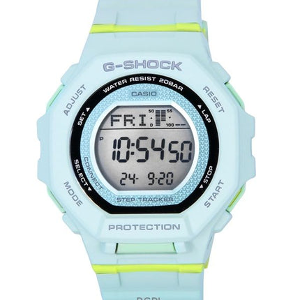 Casio G-Shock G-Squad Digital Smartphone Link Bleggrøn Bio-baseret Resin Quartz GMD-B300-3 200M dameur