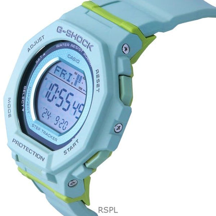 Casio G-Shock G-Squad Digital Smartphone Link Bleggrøn Bio-baseret Resin Quartz GMD-B300-3 200M dameur