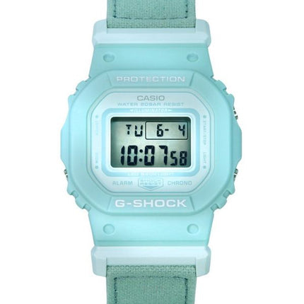 Casio G-Shock Digital Organic Blue Cloth Rem Biobaseret Resin Quartz GMD-S5600CT-3 200M dameur