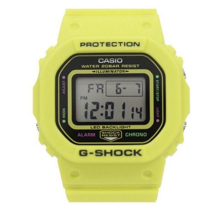 Casio G-Shock Energy Pack Series Digital Yellow Bio Based Resin Strap Quartz GMD-S5600EP-9 200M dameur