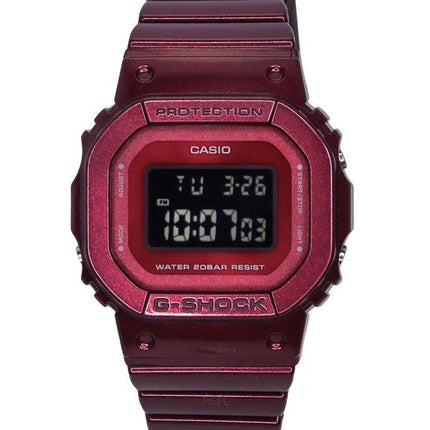 Casio G-Shock Digital Resin Rem Quartz GMD-S5600RB-4 200M dameur