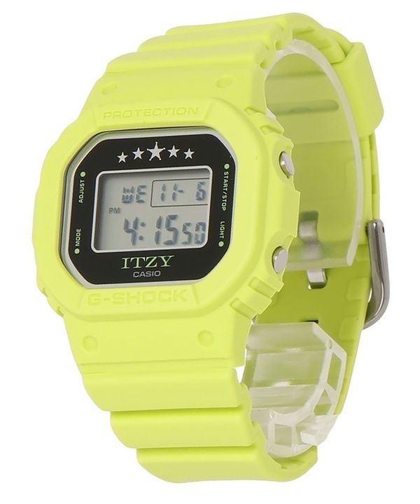 Casio G-Shock ITZY Collaboration Digital grøn biobaseret harpiksrem Quartz GMD-S5610IT-3 200M dameur