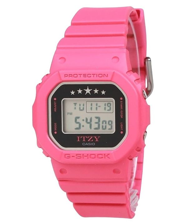 Casio G-Shock ITZY Collaboration Digital bio-baseret harpiksrem Quartz GMD-S5610IT-4A 200M dameur