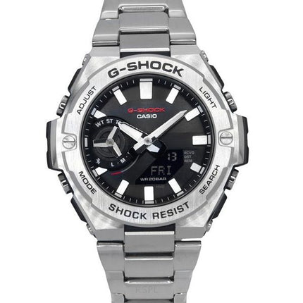 Casio G-Shock G-Steel Analog Digital Smartphone Link Black Dial Solar GST-B500D-1A 200M herreur