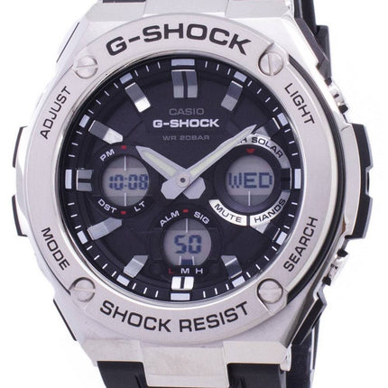 Casio G-Shock G-stål Analog-Digital verden tid GST-S110-1A Herreur