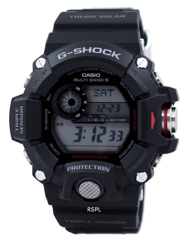 Casio Rangeman G-Shock Triple Sensor Atomic GW-9400-1