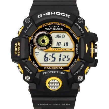 Casio G-Shock Master Of G-Land Rangeman Digital Black Resin Strap Solar GW-9400Y-1 200M herreur