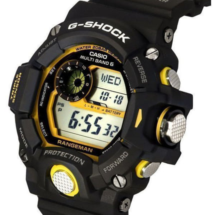 Casio G-Shock Master Of G-Land Rangeman Digital Black Resin Strap Solar GW-9400Y-1 200M herreur