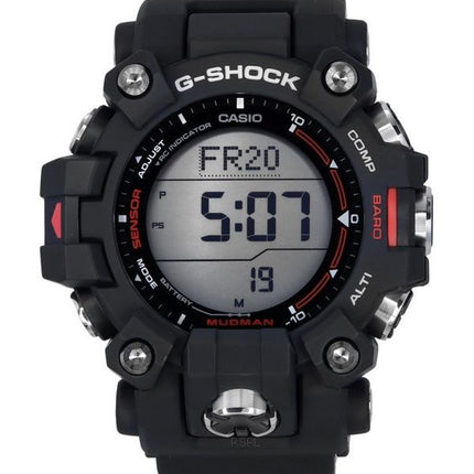 Casio G-Shock Mudman Master Of G-Land Digital Resin Strap Solar GW-9500-1 200M herreur