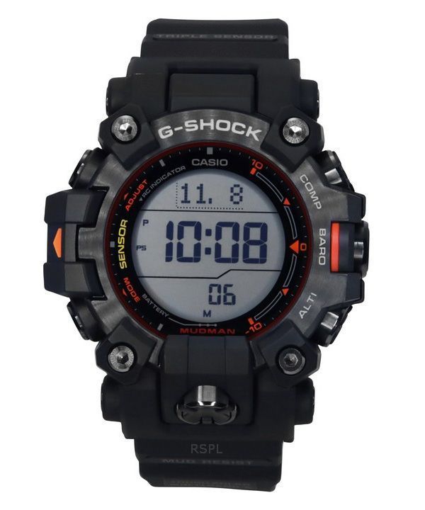 Casio G-Shock Master Of G-Land Mudman Digital Bio-Based Resin Strap Solar GW-9500MEC-1 200M herreur