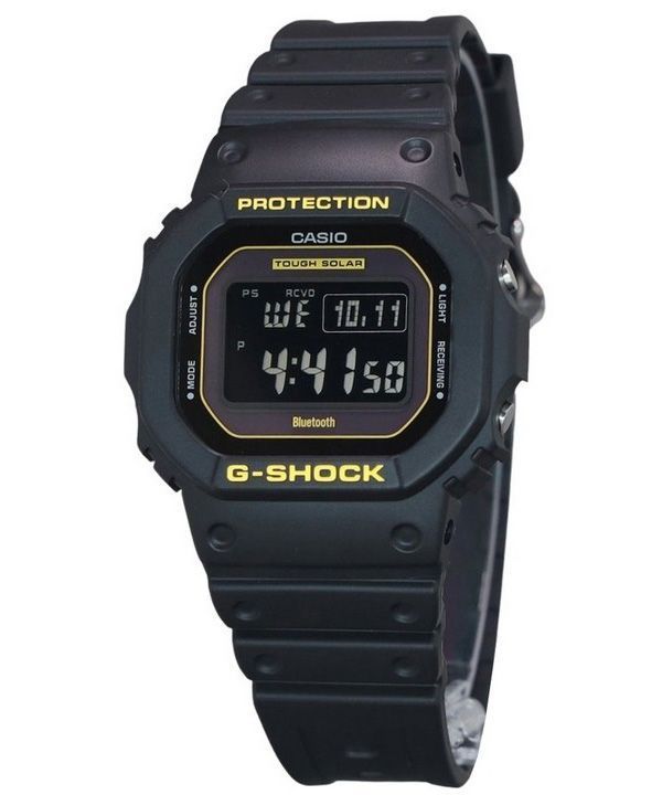 Casio G-Shock Advarsel Gul Digital Mobile Link Resin Strap Solar GW-B5600CY-1 200M herreur