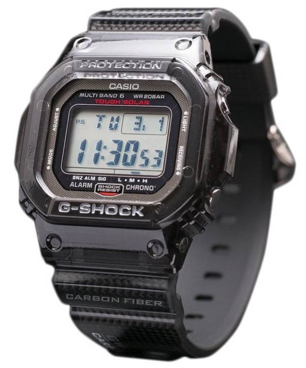 Casio G chok GW-S5600-1JF Carbon Fiber indsætte Band MULTI BAND 6 Limited Edition ur