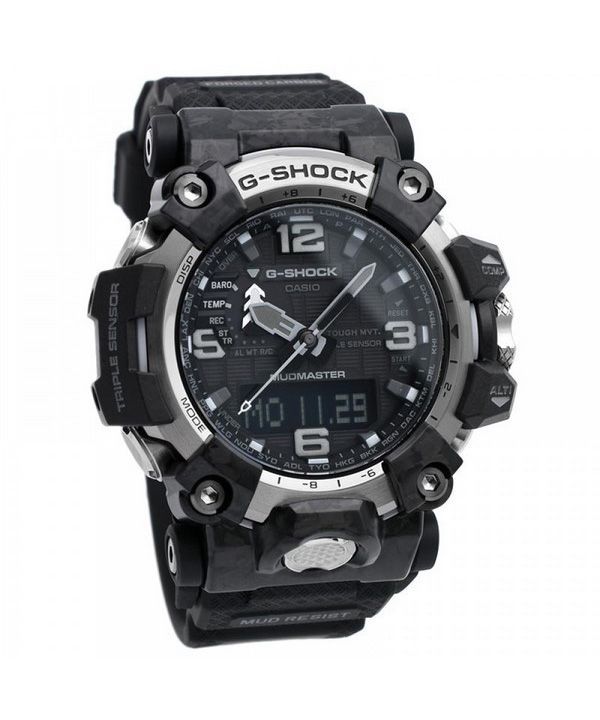 Casio G-Shock Mudmaster Analog Digital Solar Powered GWG-2000-1A1 GWG2000-1 200M herreur