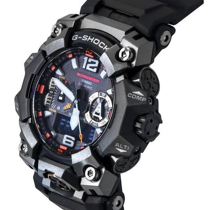 Casio G-Shock Master Of G-Land Mudmaster Analog Digital Smartphone Link Black Dial Solar GWG-B1000EC-1A 200M herreur