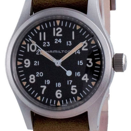 Hamilton Khaki Field Black Dial Mechanical H69439531 Herreur