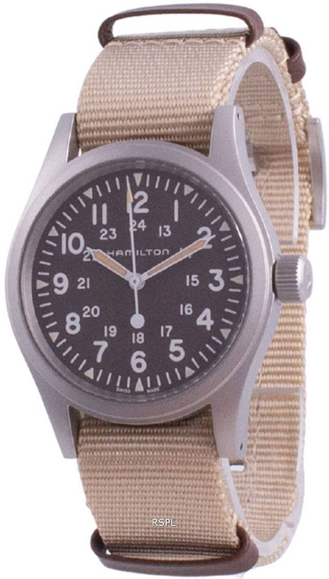 Hamilton Khaki Field Brown Dial Mekanisk H69439901 Herreur