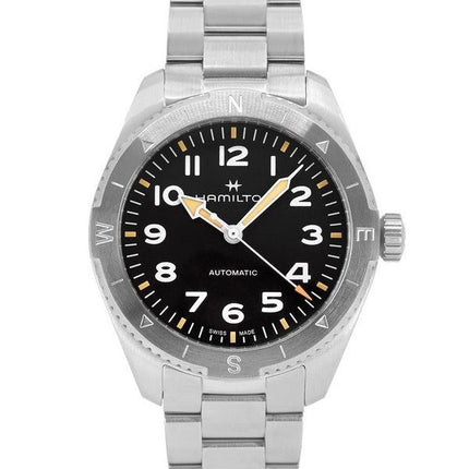 Hamilton Khaki Field Expedition Rustfrit Stål Sort Urskive Automatisk H70315130 100M herreur