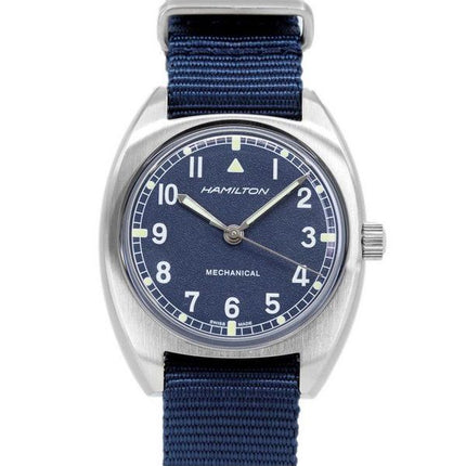 Hamilton Khaki Aviation Pilot Pioneer Blue Dial Mechanical H76419941 100M herreur