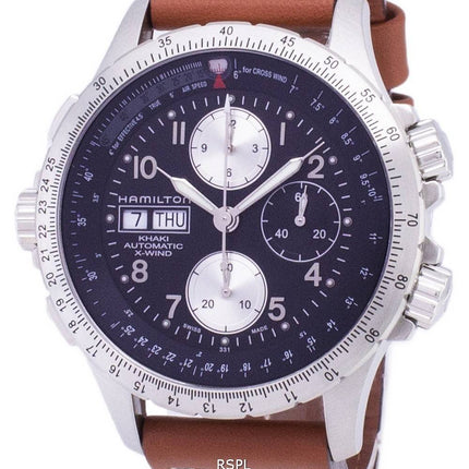 Hamilton Khaki X-vind automatiske Chronograph H77616533 Herre ur