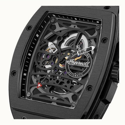 Ingersoll The ChAlleenger Black Skeleton Dial Automatic I12307 Herreur