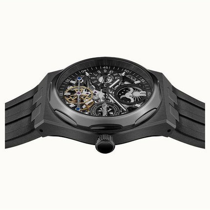 Ingersoll The Broadway Moonphase Dual Time Black Skeleton Dial Automatisk I12908 herreur