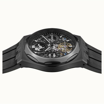 Ingersoll The Broadway Moonphase Dual Time Black Skeleton Dial Automatisk I12908 herreur