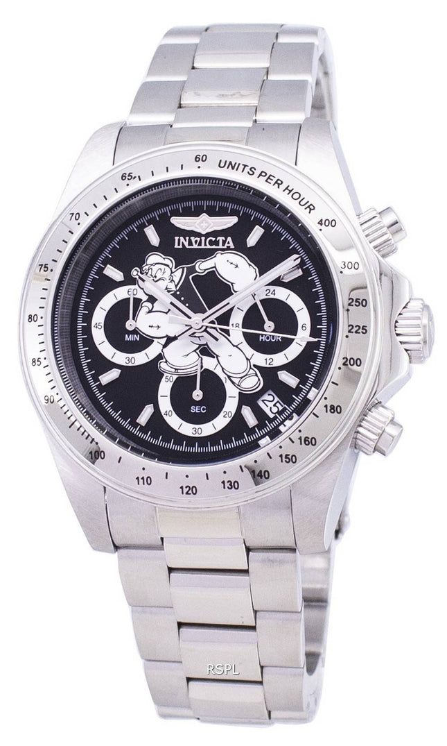 Invicta karakter samling 24482 Popeye begrænset udgave Chronograph 200M Herreur