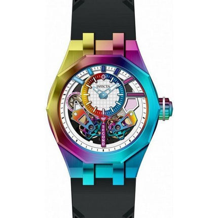 Invicta Specialty Silikonerem Multicolor Urskive Automatisk 43199 100M herreur