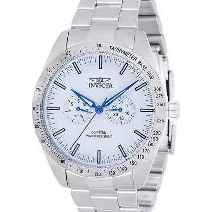 Invicta Specialty Rustfrit Stål White Dial Quartz 45975 Herreur