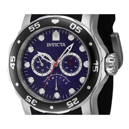 Invicta Pro Diver Retrograde GMT Blue Dial Quartz 46967 100M herreur