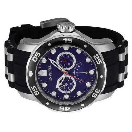 Invicta Pro Diver Retrograde GMT Blue Dial Quartz 46967 100M herreur