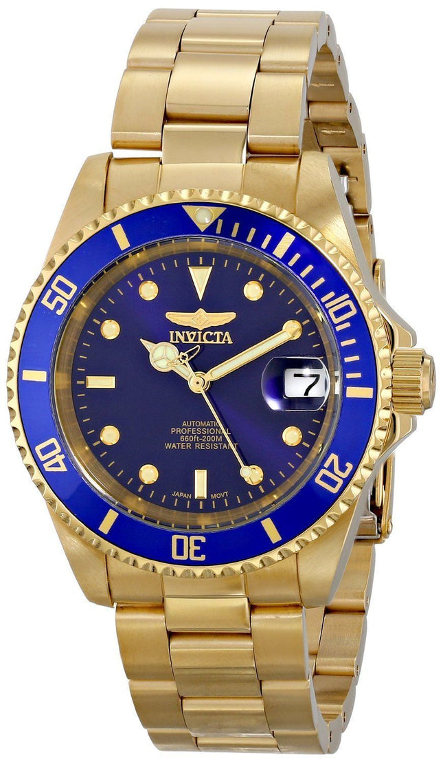 Invicta automatisk Pro Diver 200M blå urskive INV8930OB/8930OB Herreur