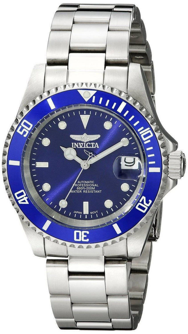 Invicta automatisk Pro Diver 200M blå urskive INV9094OB/9094OB Herreur